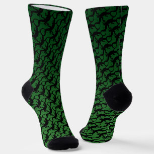 Chaussette Chaussettes d'art de lézard Chaussettes de reptile