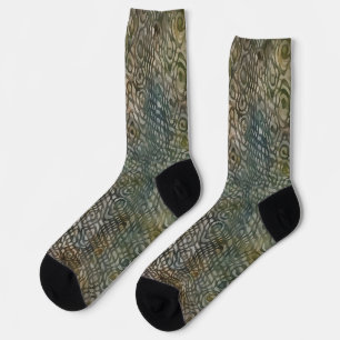 Chaussette Chaussettes d'art Snakeskin de style vintage
