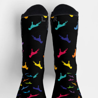 Chaussette Chaussettes de boîte Motif arc-en-ciel