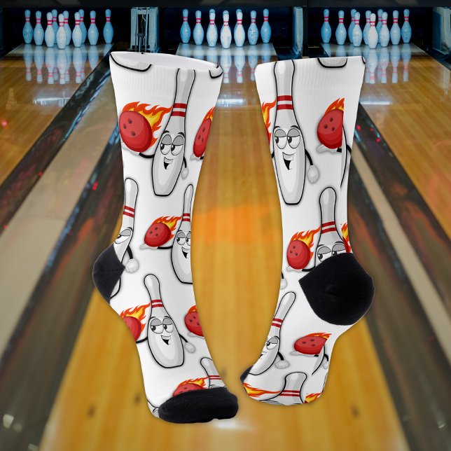 Chaussette Chaussettes de bowling ridicules  (Créateur téléchargé)