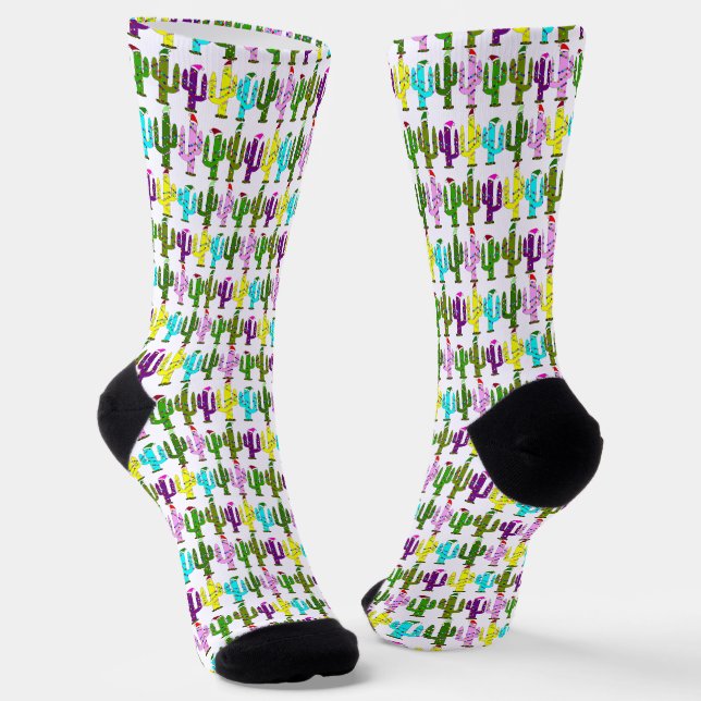 Chaussette Chaussettes de cactus de Noël (Angulaire)