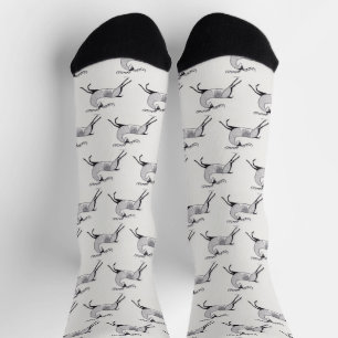 Chaussette Chaussettes de cerfs inspirées par la Grèce mycéni