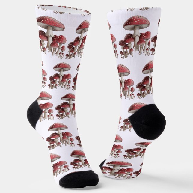 Chaussette Chaussettes de champignons (Angulaire)