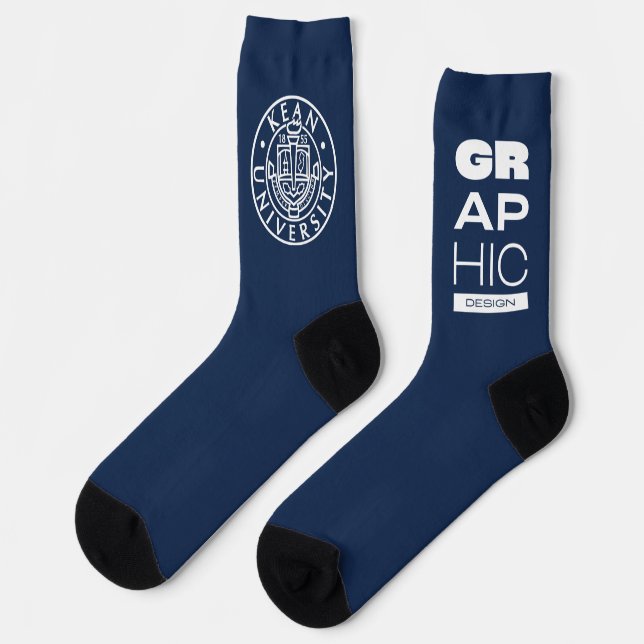 Chaussette Chaussettes de conception graphique Kean MGC (Gauche)