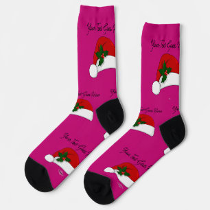 Chaussette Chaussettes de conception personnalisées chapeau d