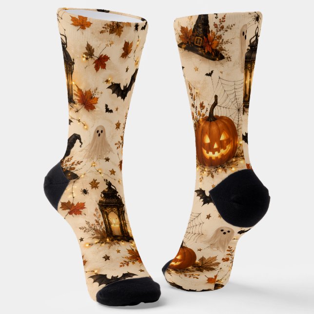 Chaussette  Chaussettes de crew Halloween mignonnes (Angulaire)