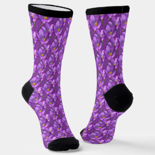 Chaussette Chaussettes de Crocus de Pâques Chaussettes Festiv