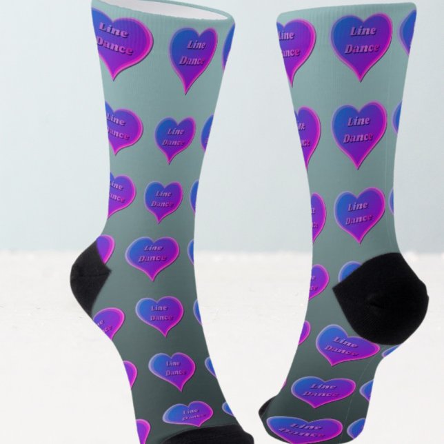 Chaussette Chaussettes de danse en ligne (Créateur téléchargé)