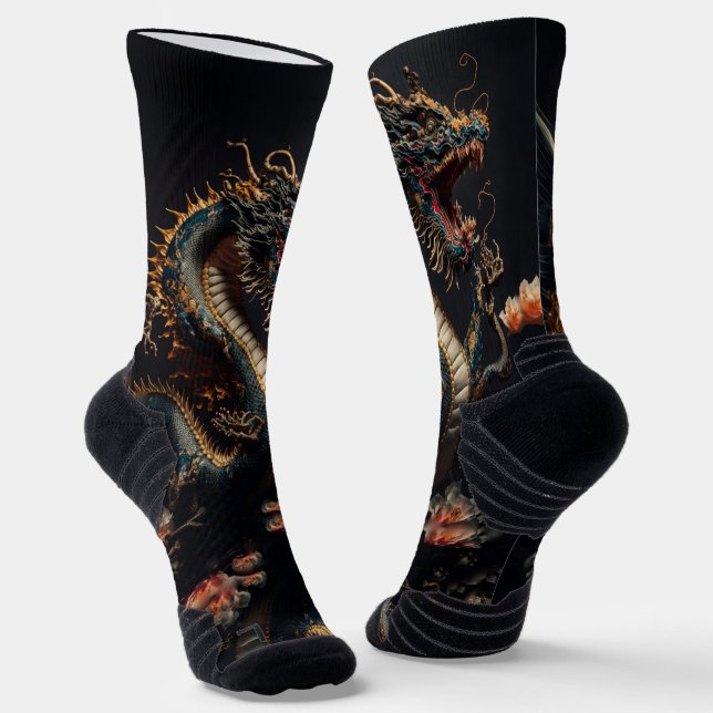 Chaussette Chaussettes de dragon (Angulaire)