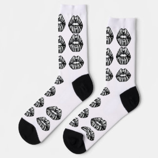 Chaussette Chaussettes de équipage à motif de baiser – Conce
