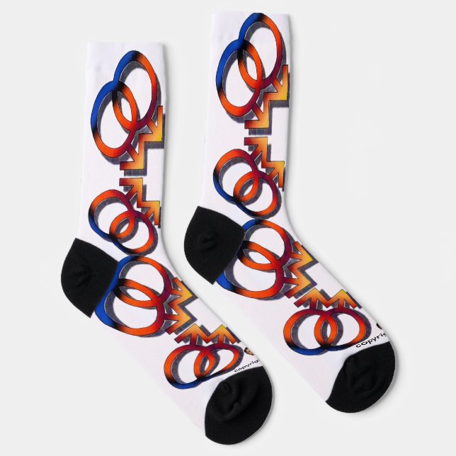 Chaussette Chaussettes de équipage BEAR RINGS (Droite)