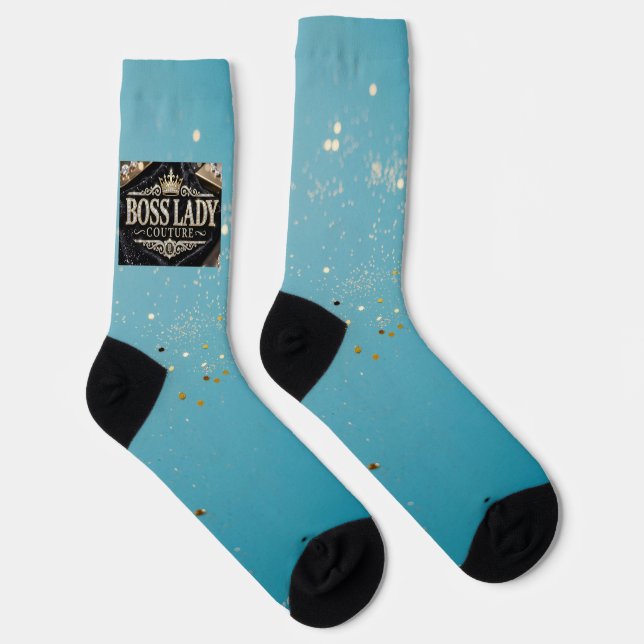 Chaussette Chaussettes de équipage de couture de Dame Patronn (Droite)