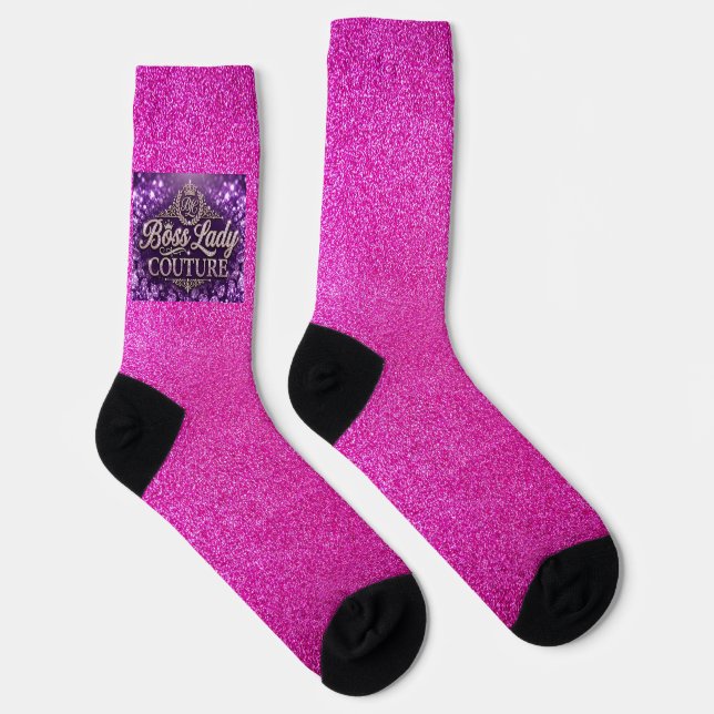Chaussette Chaussettes de équipage de couture de Dame Patronn (Droite)