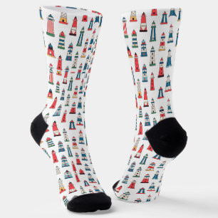 Chaussette Chaussettes de équipage nautique Faróis de Portuga