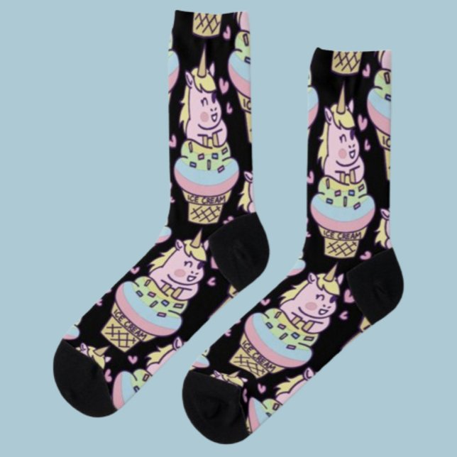 Chaussette Chaussettes de glace licorne Sweet Pride (Créateur téléchargé)