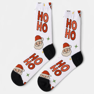 Chaussette Chaussettes de Joie de Fêtes – Père Noël Animé “Ho
