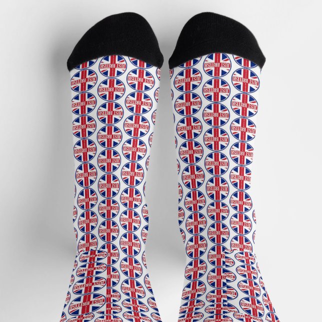 Chaussette Chaussettes de Just British Motoring Magazine (Haut)