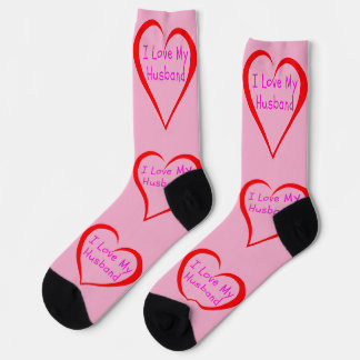 Chaussette Chaussettes de la Saint-Valentin pour elle 'J'aime