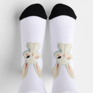 Chaussette Chaussettes de lapin minimalistes mignonnes