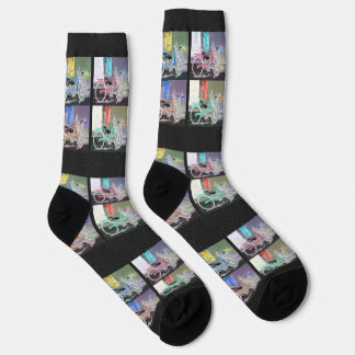 Chaussette Chaussettes de l'équipage de bicyclette Ouest clé