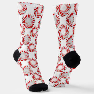 Chaussette Chaussettes de l'équipage de bonbons à la menthe p