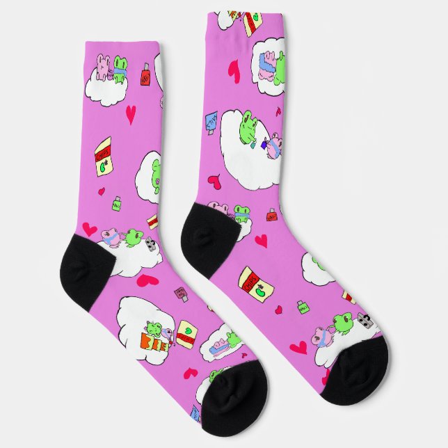 Chaussette Chaussettes de l'équipage de la Saint-Valentin de  (Droite)
