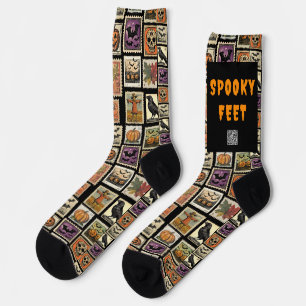 Chaussette Chaussettes de l'équipage des pieds effrayants d'H