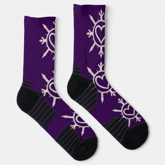 Chaussette Chaussettes de l'équipage "Emblème de l'amour" (Droite)