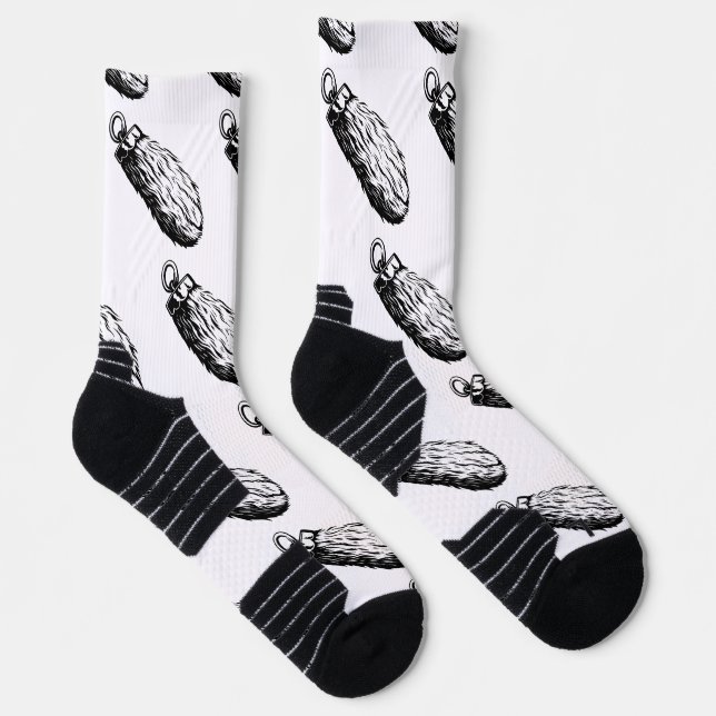 Chaussette Chaussettes de l'équipage sportif de Lucky Rabbit (Droite)