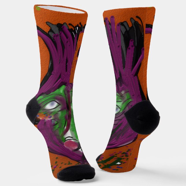 Chaussette Chaussettes de l'équipe de dessin animé loufoque (Angulaire)
