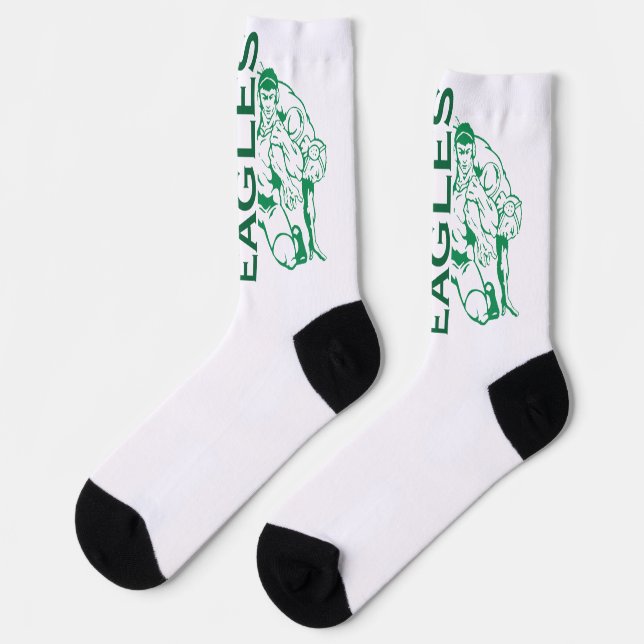 Chaussette Chaussettes de lutte de l'Alamance orientale (Gauche)