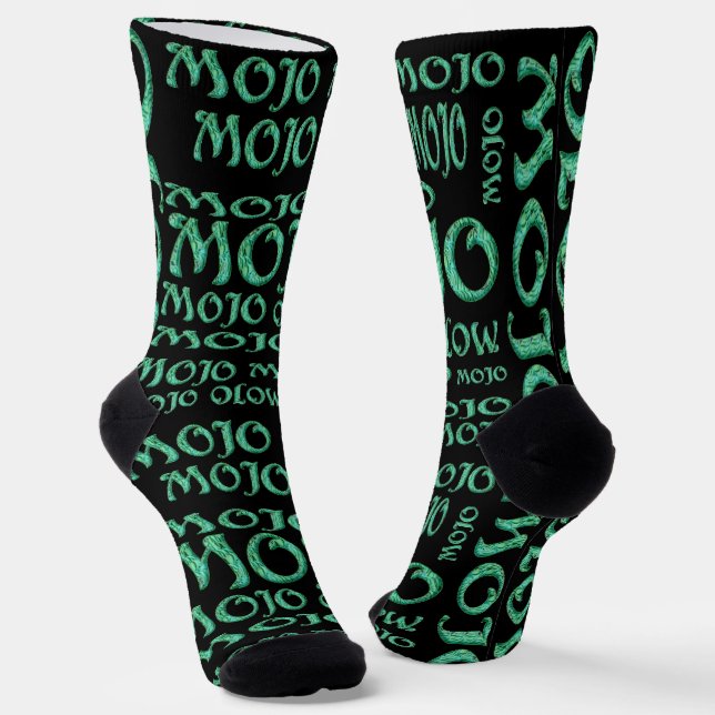 Chaussette Chaussettes de luxe noir mojo (Angulaire)