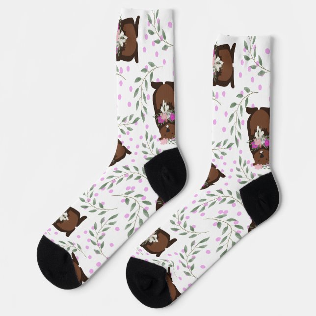 Chaussette Chaussettes de marmotte (Gauche)