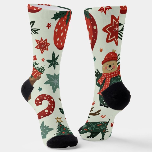 Chaussette chaussettes de noël (Angulaire)