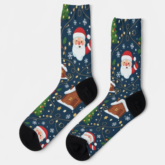 Chaussette chaussettes de Noël (Gauche)