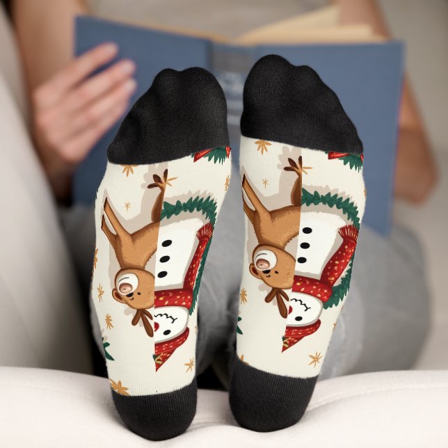 Chaussette Chaussettes de Noël (Fond)