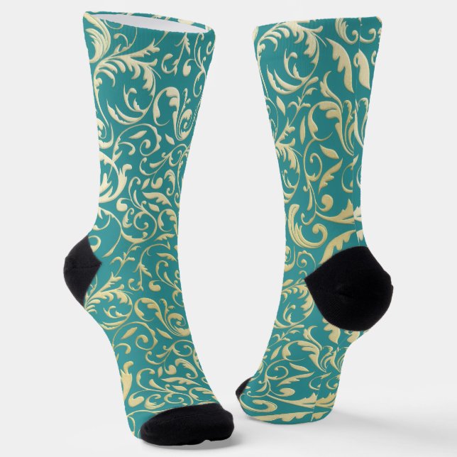 Chaussette Chaussettes de Noël-Chaussettes équipage (Angulaire)