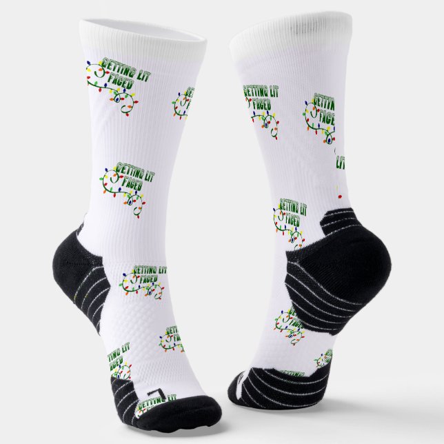 Chaussette Chaussettes De Noël Personnalisées, Drôle Devenir  (Angulaire)
