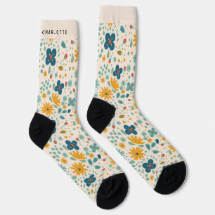 Chaussette Chaussettes de nom personnalisées