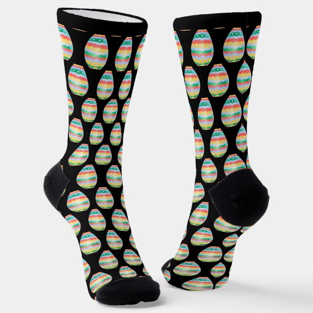 Chaussette Chaussettes de Pâques Chaussettes d'Œuf de Pâques  (Angulaire)