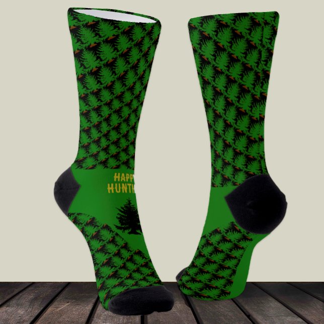 Chaussette Chaussettes de pin, forêt, chasse, extérieur (Créateur téléchargé)