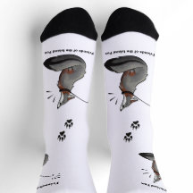 Chaussettes de renard de l'île avec pattes