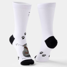 Chaussettes de renard de l'île avec pattes