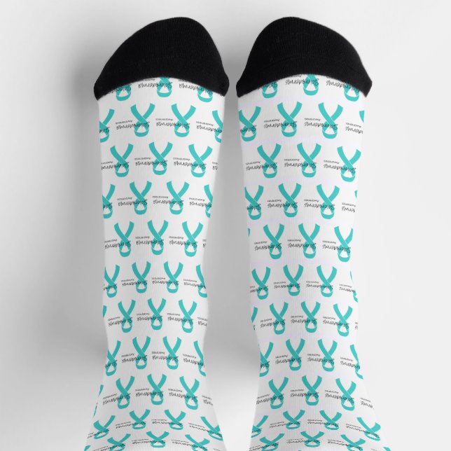 Chaussette Chaussettes de sensibilisation Scleroderma (Haut)