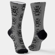 Chaussettes de skateboard aller avec le flux sur G