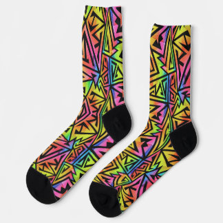 Chaussette Chaussettes de spectre vectoriel arc-en-ciel