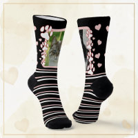 Chaussettes de sport personnalisées avec photo de