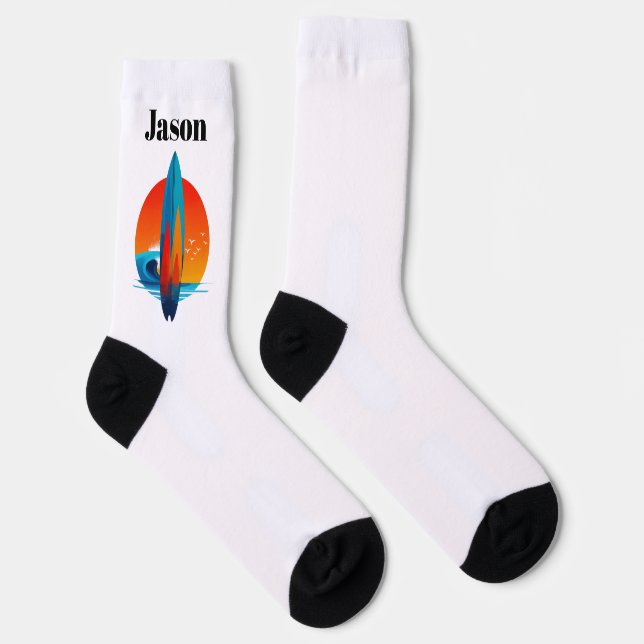 Chaussette Chaussettes de surfeur de planche de surf (Droite)