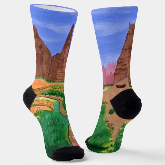 Chaussette Chaussettes de Tabuk, Arabie saoudite (Angulaire)