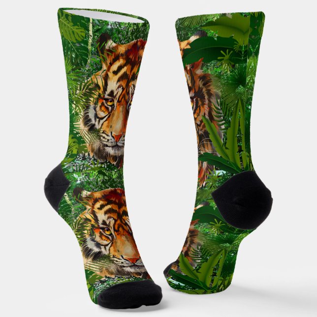 Chaussette Chaussettes de tigre | Chaussettes de tigre de la  (Angulaire)